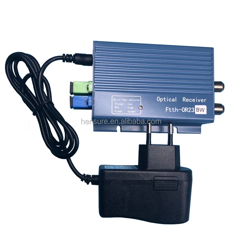 Оптический приемный модуль высокой надежности WDM 1 ГГц 80dBuV CATV в FTTH ONU AGC диапазон-15 ~ 0 дБм новейший мини-узел ORNU1001 HENSURE