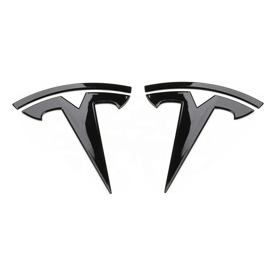 Car Accessories Car Front And Rear Steering Wheel 3D Car Sticker For Tesla Model 3 Model Y