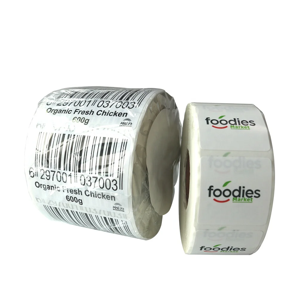 Label Self Adhesive Printable Retail Price Pouch Waterproof Plastic Christmas Planner Garment Piggyback Cute Phone Sticker