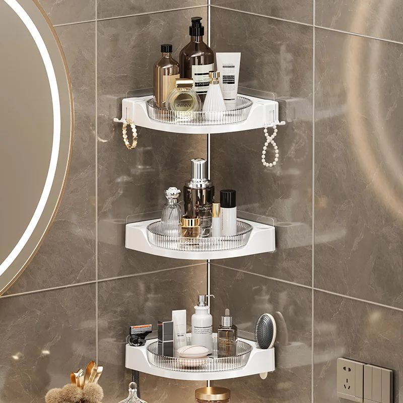 No More Drilling! Easily Install this High Capacity Storage Rack for Your Bathroom Vanity