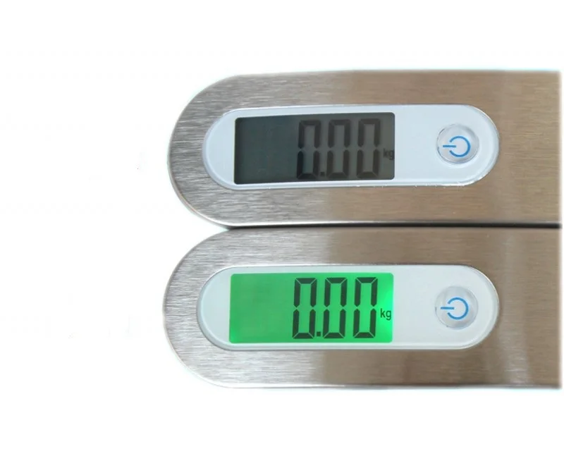 2023 Brand New Digital Luggage Scale 110lbs Hanging Baggage Weighing Scale with Backlit LCD Display and Strong Straps for Travel