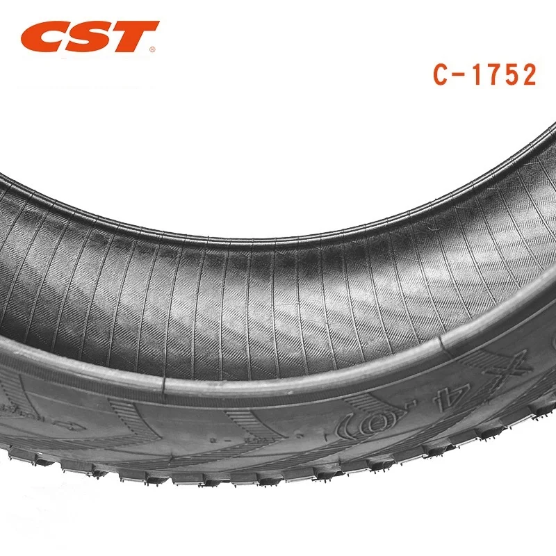 CST C1752 Snow Bike/ATV/Fat Bike Tire 20X2.4/20X4.0/24X2.4/24X4.0/26X2.25/4.0/4.8 27X2.4 30PSI Fat Bike Tire