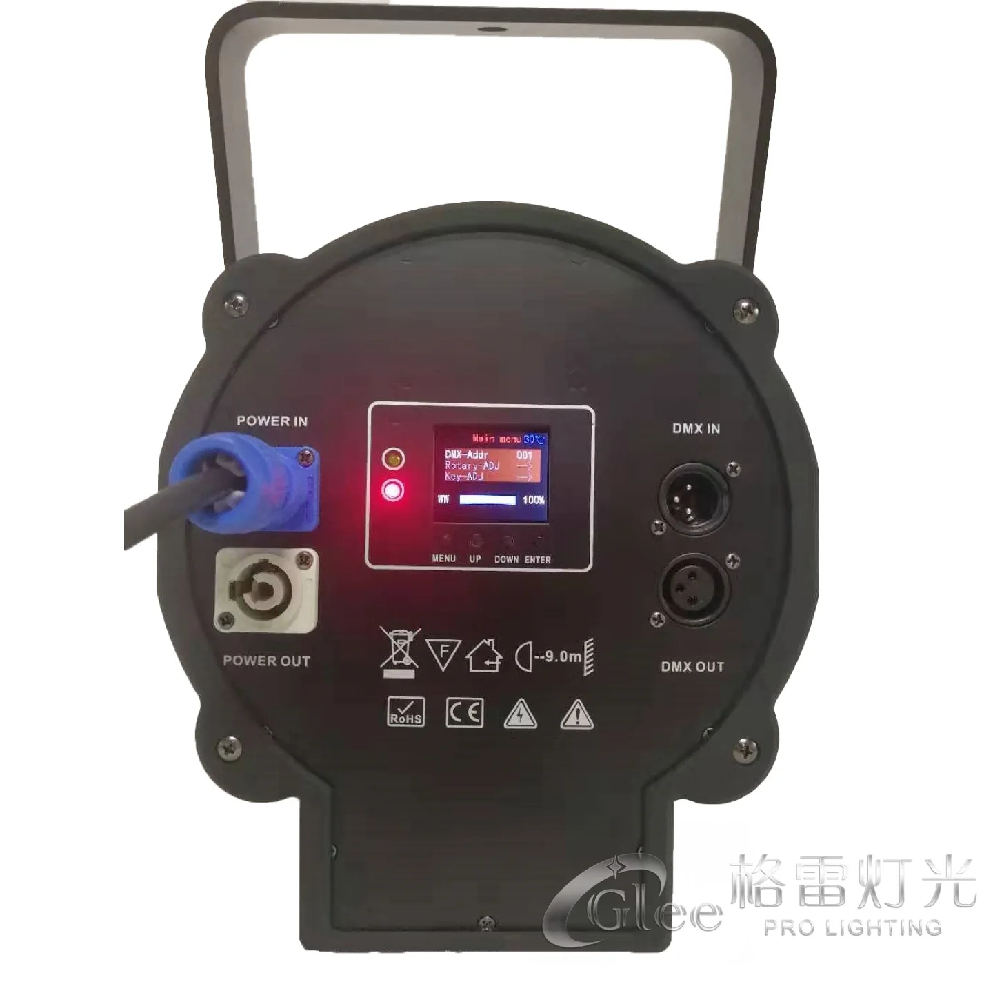 200W WW CW 2in1 White LED Theater Theatrical Studio Auto Motorized ZOOM Fresnel Spot Spotlight Light