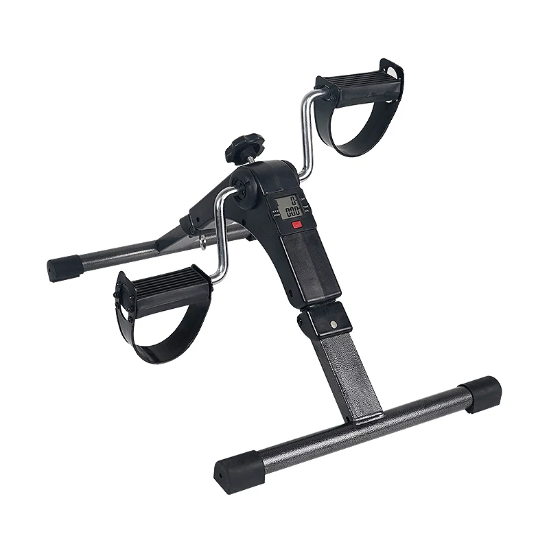 Jipetal New Stock Arrival JPT-PE-D01 Four Anti-Slip Rubber Pads Prevent Sliding Folding Pedal Exerciser With Electronic Display