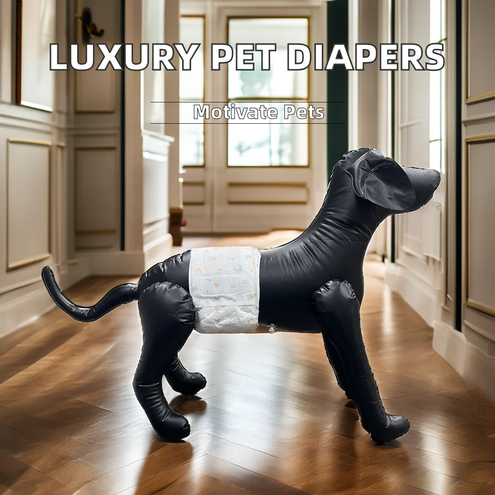 Physiological Pants Luxury Plastic Cotton Pet Dog Diaper with Male Female Pet Pad Dog Wrap Wholesale High Quality Disposable