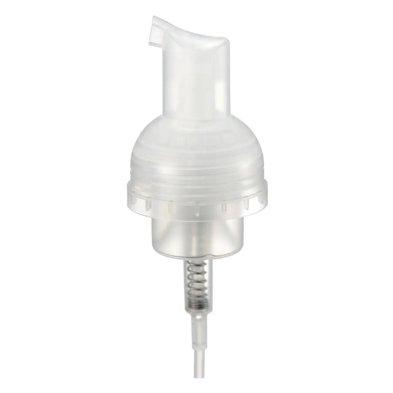 Plastic rose gold foaming hand soap pump pressure spray cosmetic foam face wash pump with bottle