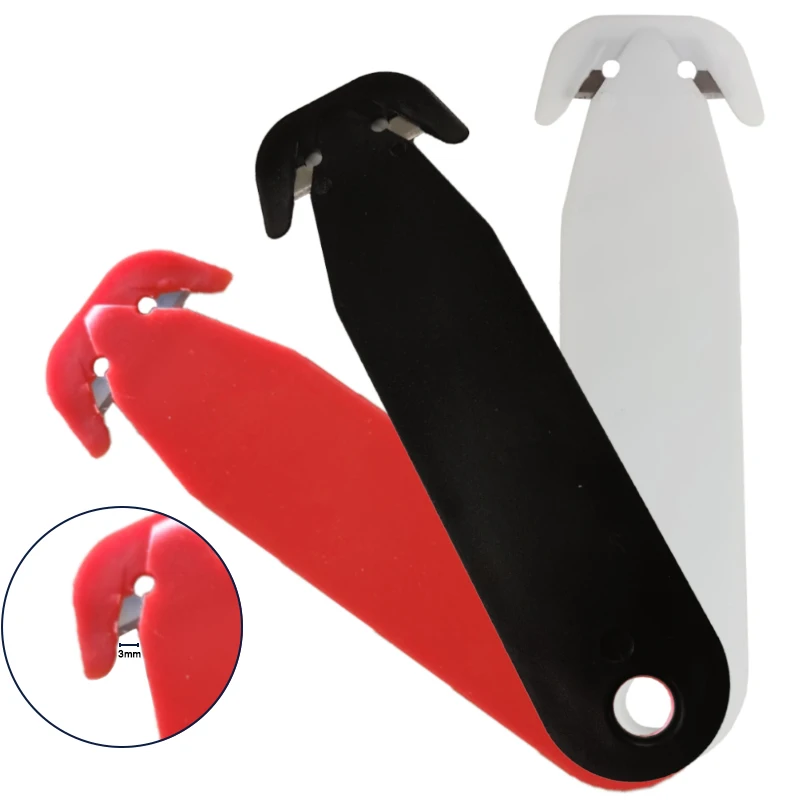 portable ready to ship utility paper cutting fixed knives multifuncional little knife keychain