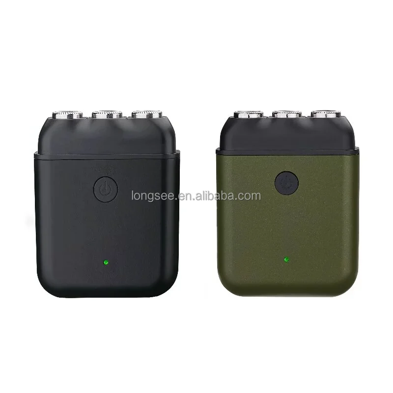 Best quality Convenient Mini Portable small electric razor washable pocket size rotary shaver Factory Wholesale trimmer