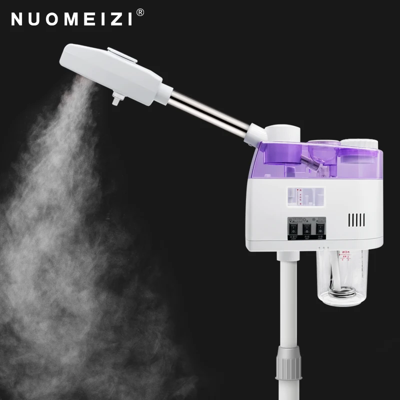 Hot Hydrating Water Face Steam Spray Spa Nano Spray Vaporizador Hot And Cold Facial Sauna Facesteam Steamer
