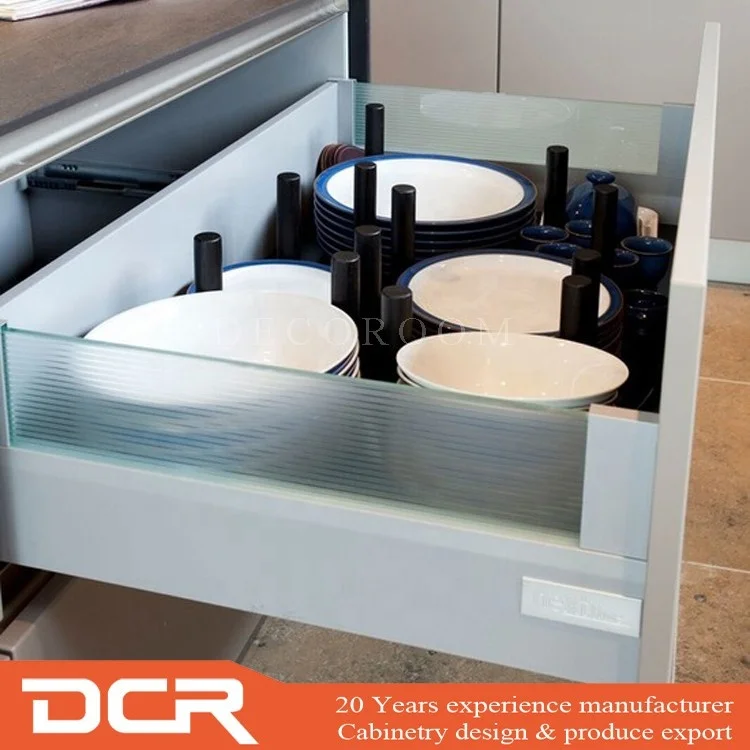 Modern style customized kitchen joinery furniture set with carcase countertop drawer door