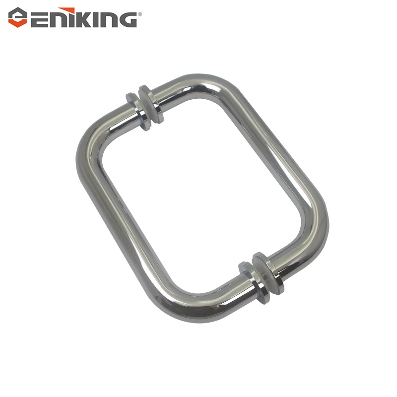 Shower Brushed Nickel Chrome 8 inch Brass Shower Door Handle