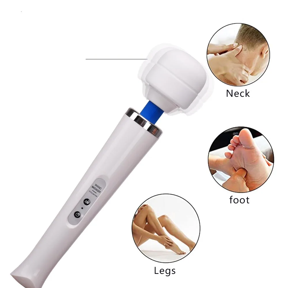 YouQDOLL Waterproof Av Stick Powerful Vibrator Women Big Head Magic Av Wand Body Massager Clitoris Stimulate Female Adult Se