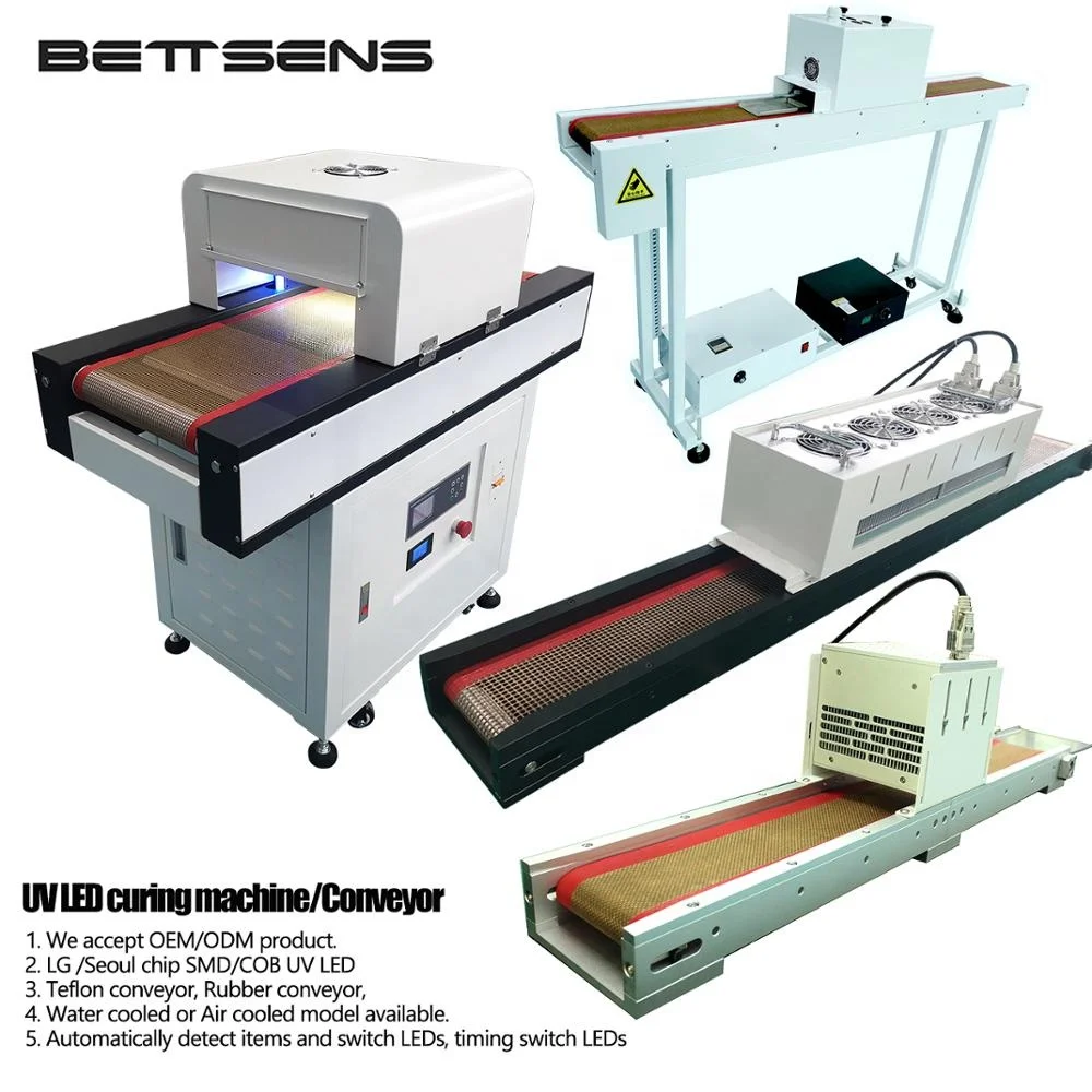 
uv epox curing oven drying oven machine belt conveyor system machine for screen printing 