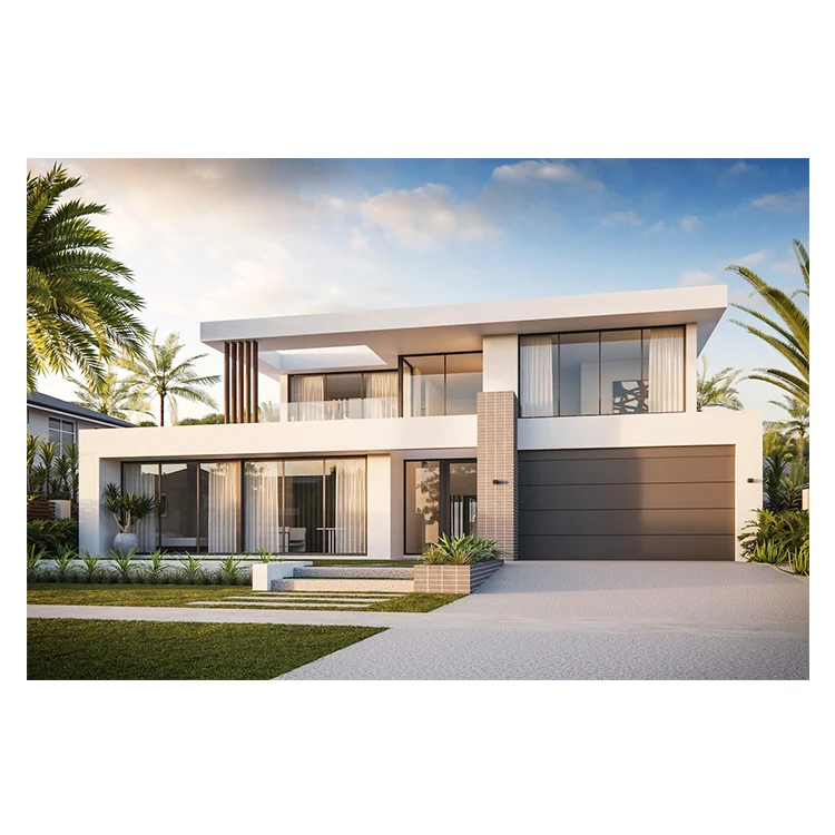 Light Steel Villa Prefab House Steel Structure House Portable Prefabricated Luxury Homes Cheap Modular Villa