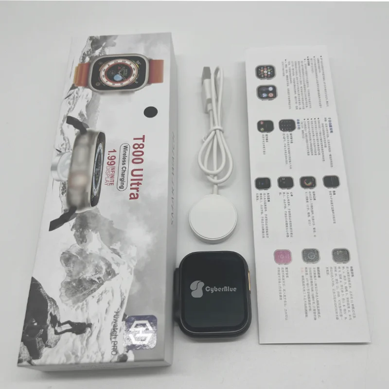 T800 Ultra Full Screen Smartwatch 2.08 Inch Original Electronic Inteligente Smart Watch