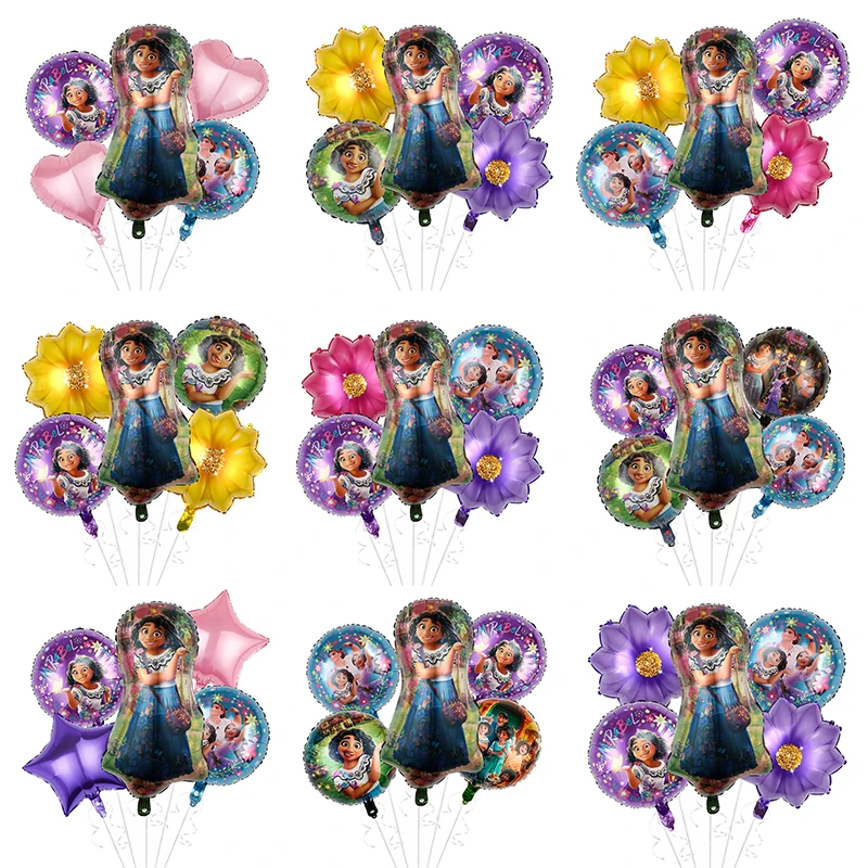 Amazon Encanto Foil Balloons 18 Inch Balloon Party Supplies Toys Wholesale Shapes Aclarent Balloons Mirabel Cartoon