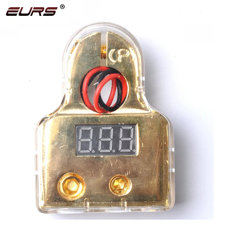 Car digital display zinc alloy battery terminal for automobile sound conversion