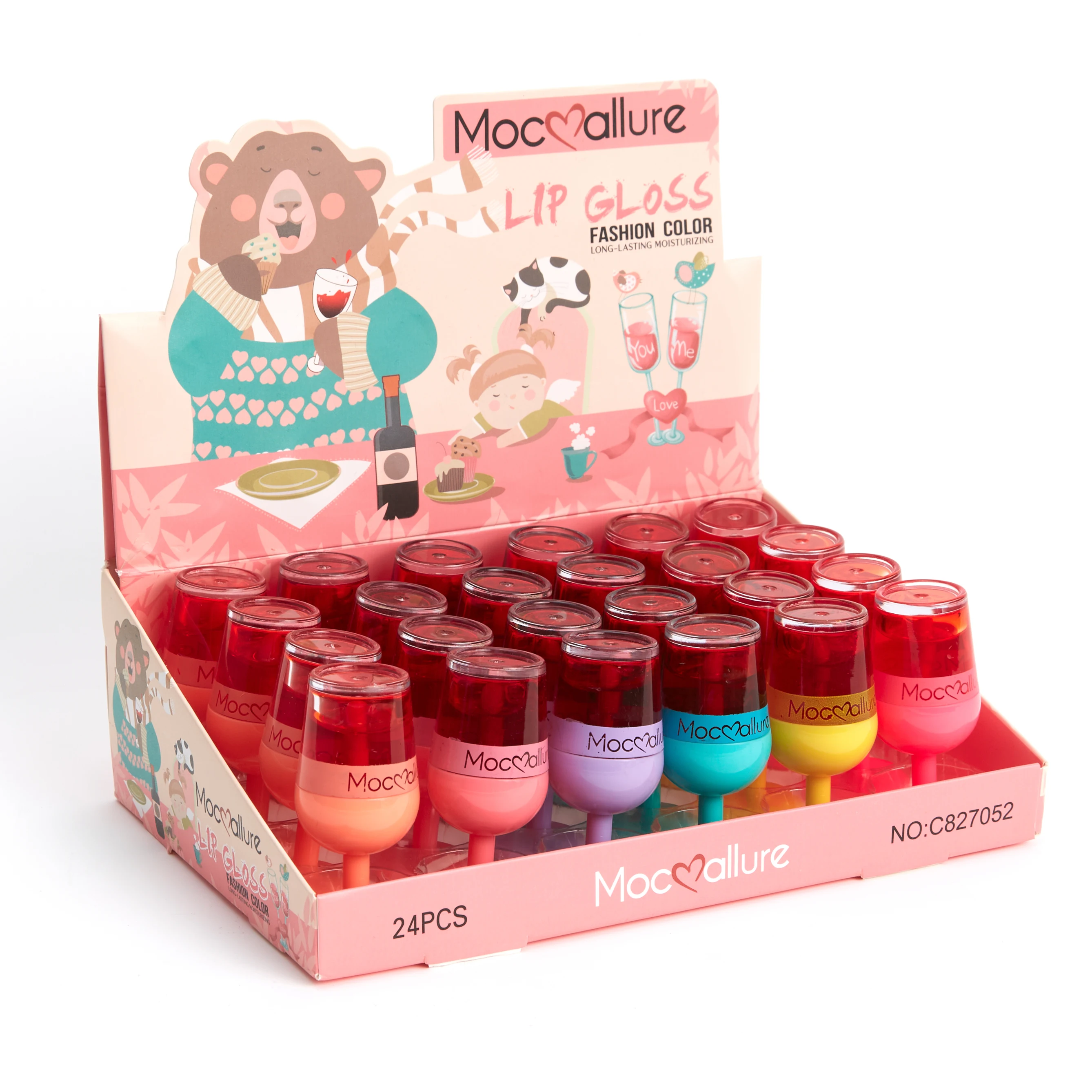 Custom lip glaze make own brand lipgloss vegan cosmetics gloss matte lip gloss private label