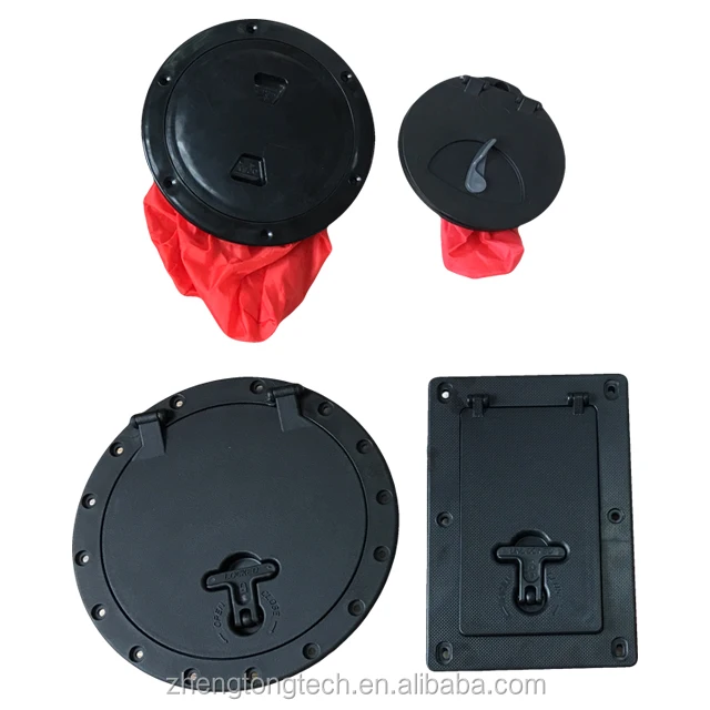 Deck Plate Kit Deck Hatch Cover with Bag For Kayak Boat Kayak Accessories