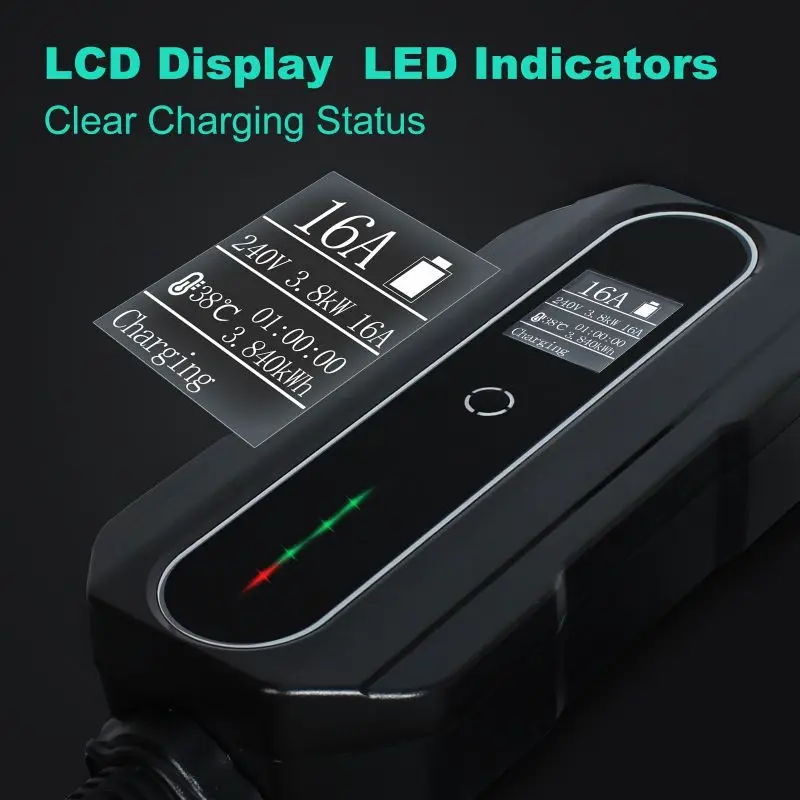 Hot Sale Various specifications low price portable eu ev charger 16a ac ev portable charger type 2