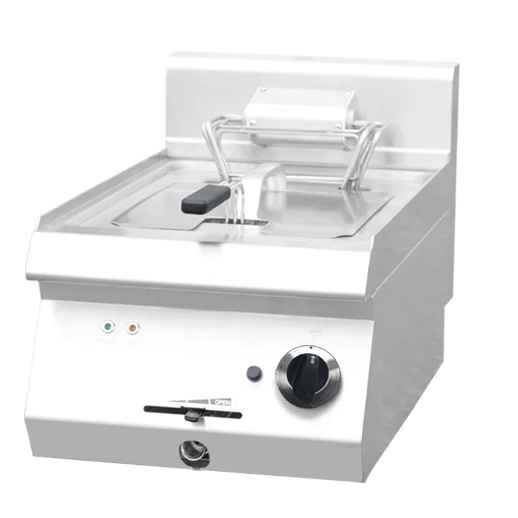 Промышленная электрическая фритюрница с одним резервуаром, коммерческая фритюрница, электрическая фритюрница