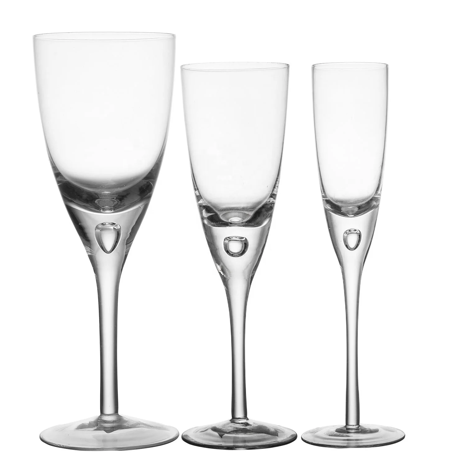 Bubble Heavy Base Whiskey Glass Drinking Glasses Stemless Wine Glass