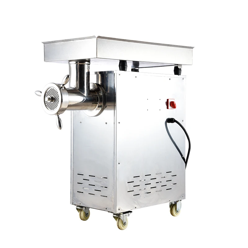 Professional Large Commercial Industrial Heavy Duty Automatic Electric Frozen Meat Mince Mincing Grinder Grinding Mincer Machine