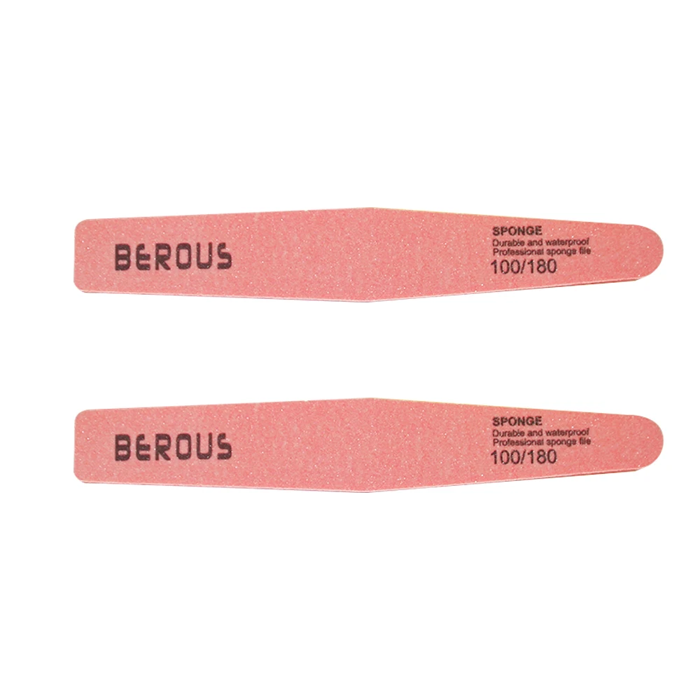 Personalized wholesale diamond shape abrasive zebra gray 80/100/120/150/180/240/320 grit emery board nail file custom logo