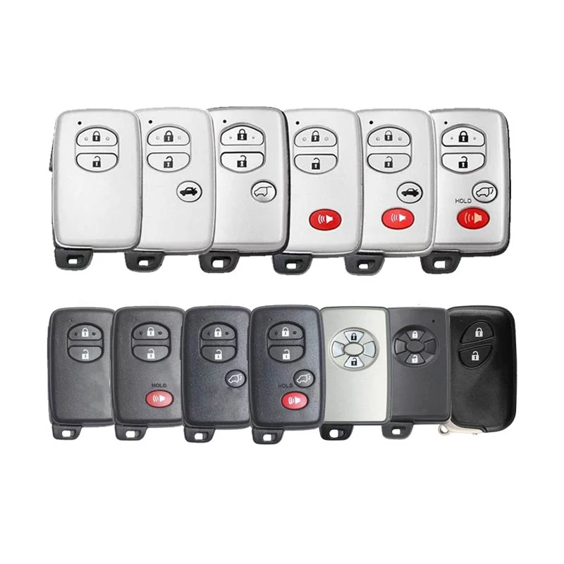 programming Smart Key Universal VVDI T-oyota 4D Support Renew and Rewrite CN007294 Replacement Upgraded Remote Car Key Fob