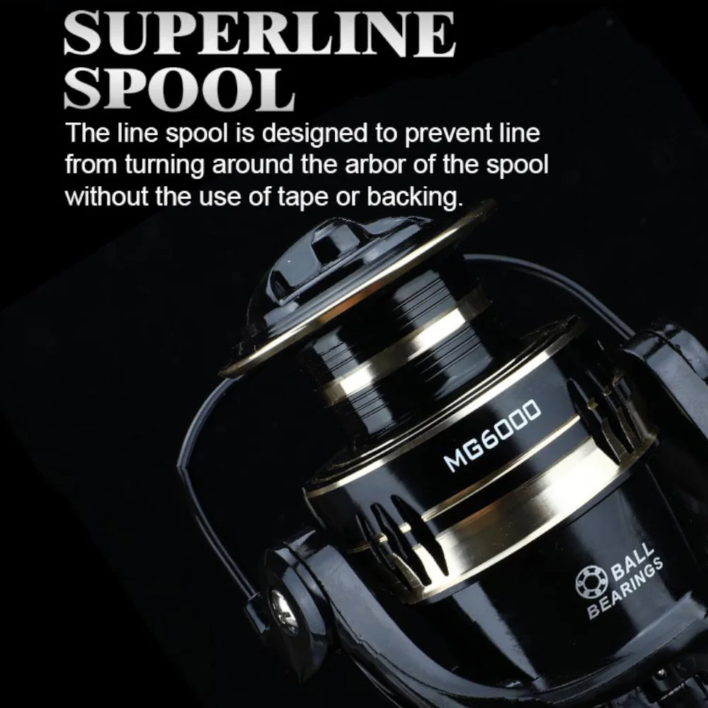 Fast Delivery Cheap-high Level Fishing Poseidon High Power Gold Gomexus Reel Fishing Metal