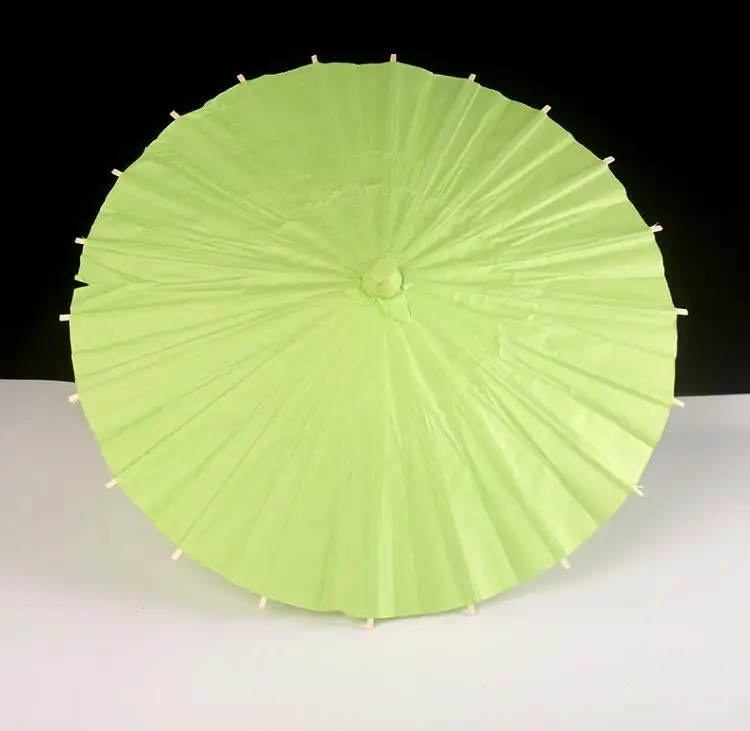 Mini Kids DIY Painted White Paper Umbrellas Art Small Handmade Handwriting Parasol Blank Oilpaper Drawing Printing Toy Umbrella