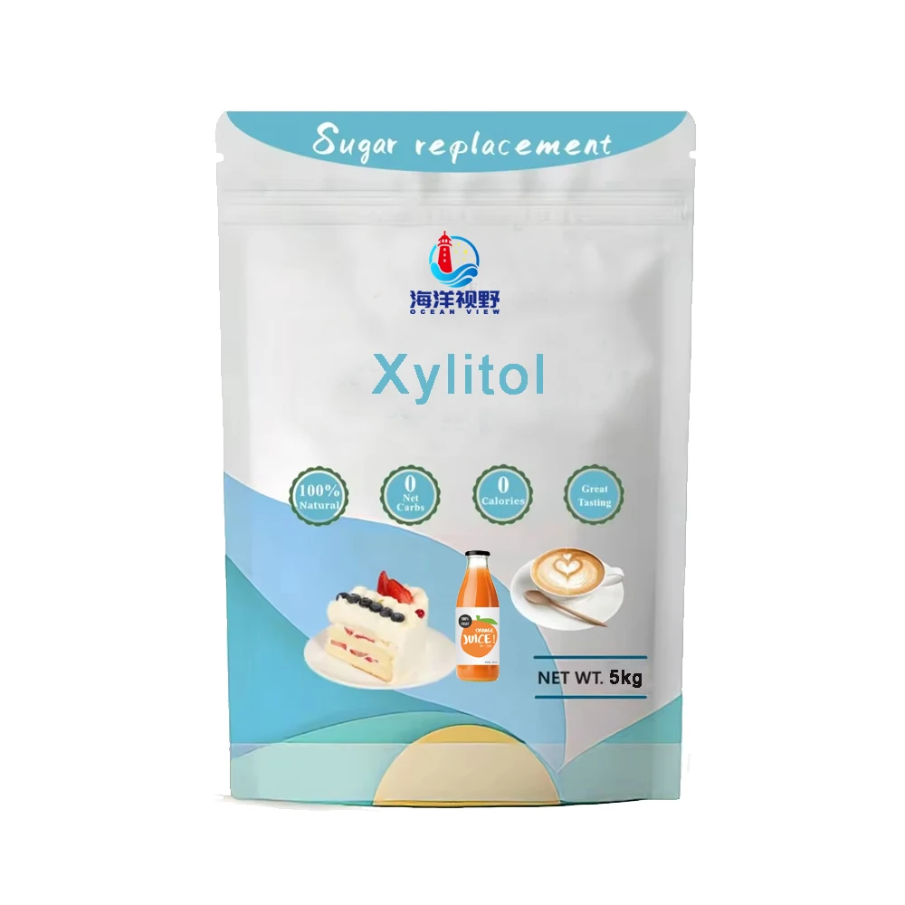 5kg Food Grade Xylitol Baked Beverage Sweetener cas 87-99-0
