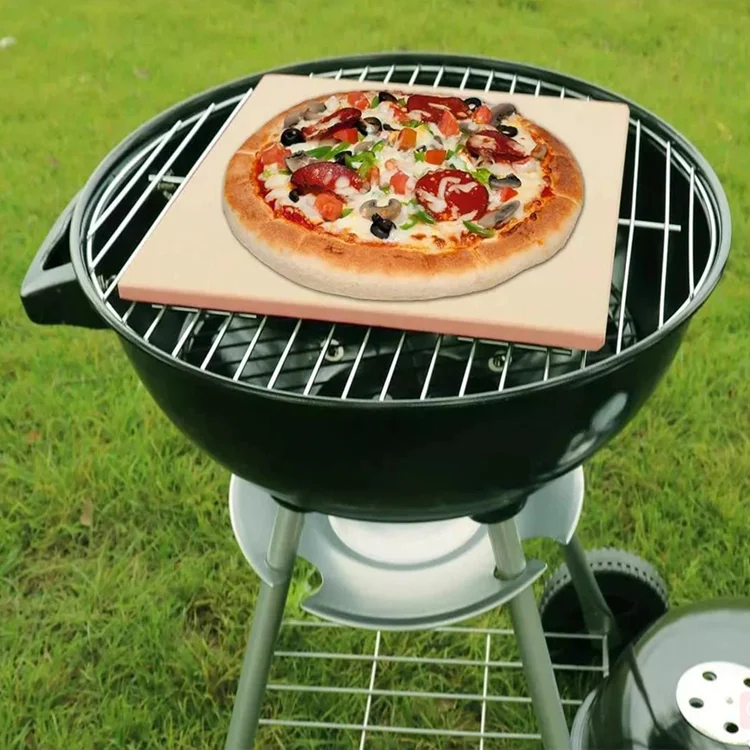 33*33cm Cordierite Baking Pizza  Stones For Gas Grill and oven