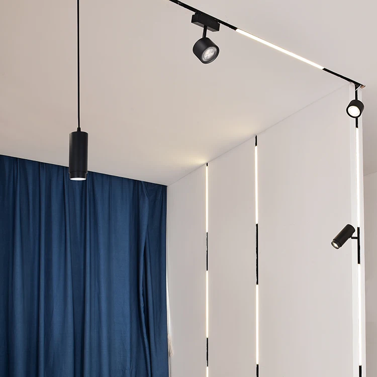 2021 New Trend Modern Style Aluminum Iron Dimmable Magnetic Led Track Light