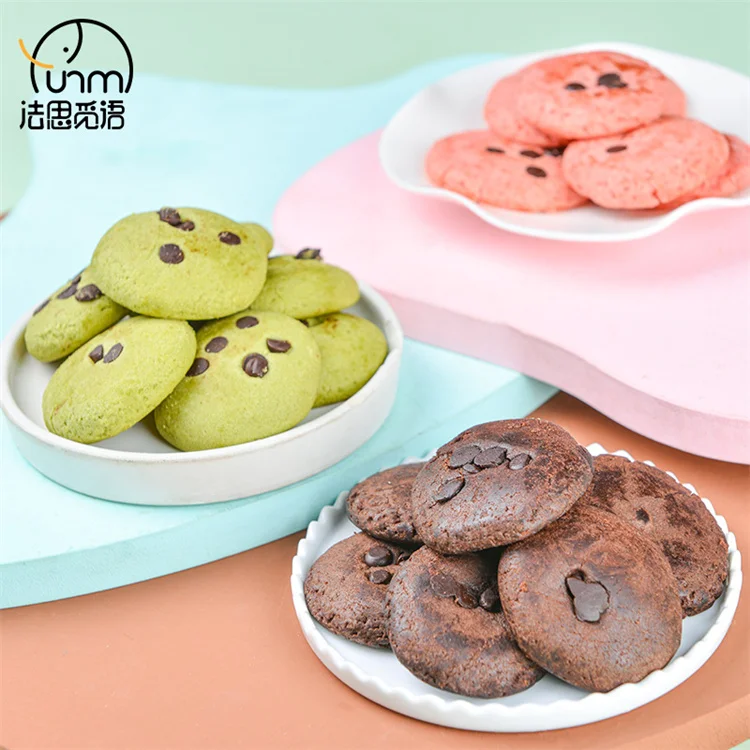 OEM/ODM 90g New Dagao Delicious Snack Chocolate Matcha Strawberry 3 Flavor Sandwich Biscuit Glutinous Rice Cake