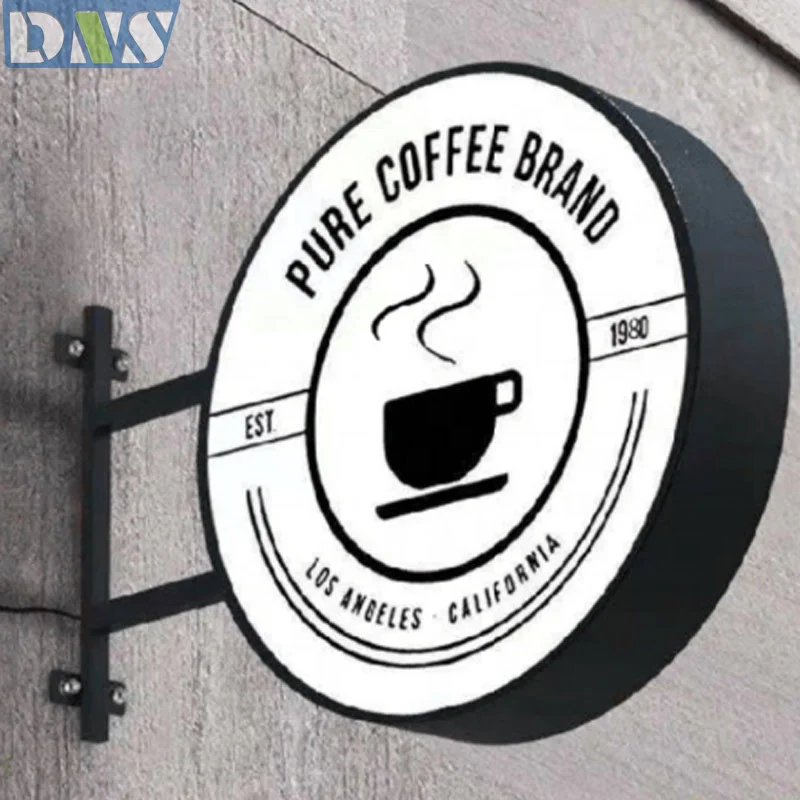 letter lights wall outdoor double sided led sign product light box