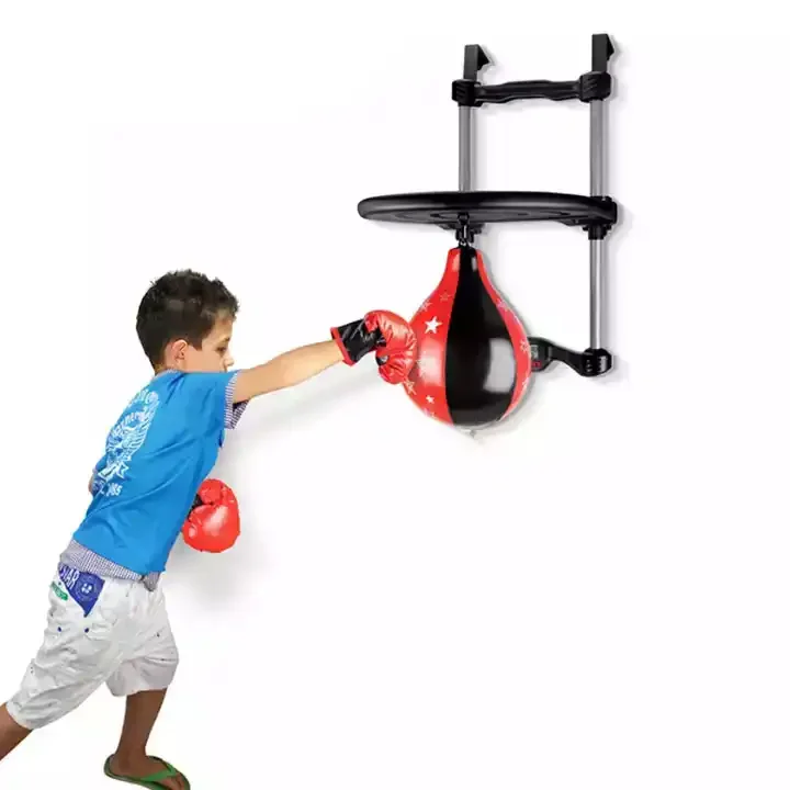 Jinming Children sport toys game boxing speed ball punching hanging punching boxing toys set