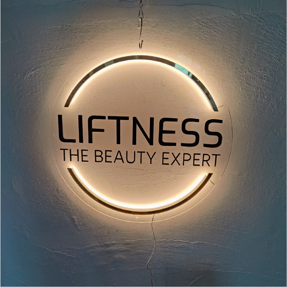 Koncept Drop Shipping 24inch LED Beauty Backlit Sign Custom Neon Sign Free Design Achieve Any Logo