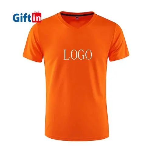 Спортивная летняя однотонная стильная футболка из полиэстера с принтом на заказ быстросохнущая Мужская V-образным вырезом сетки для фитнеса и спортзала