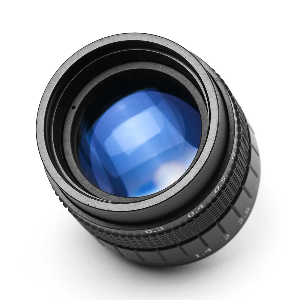 50mm F1.4 C Mount CCTV lens with Macro lens for DSLR Camera Use