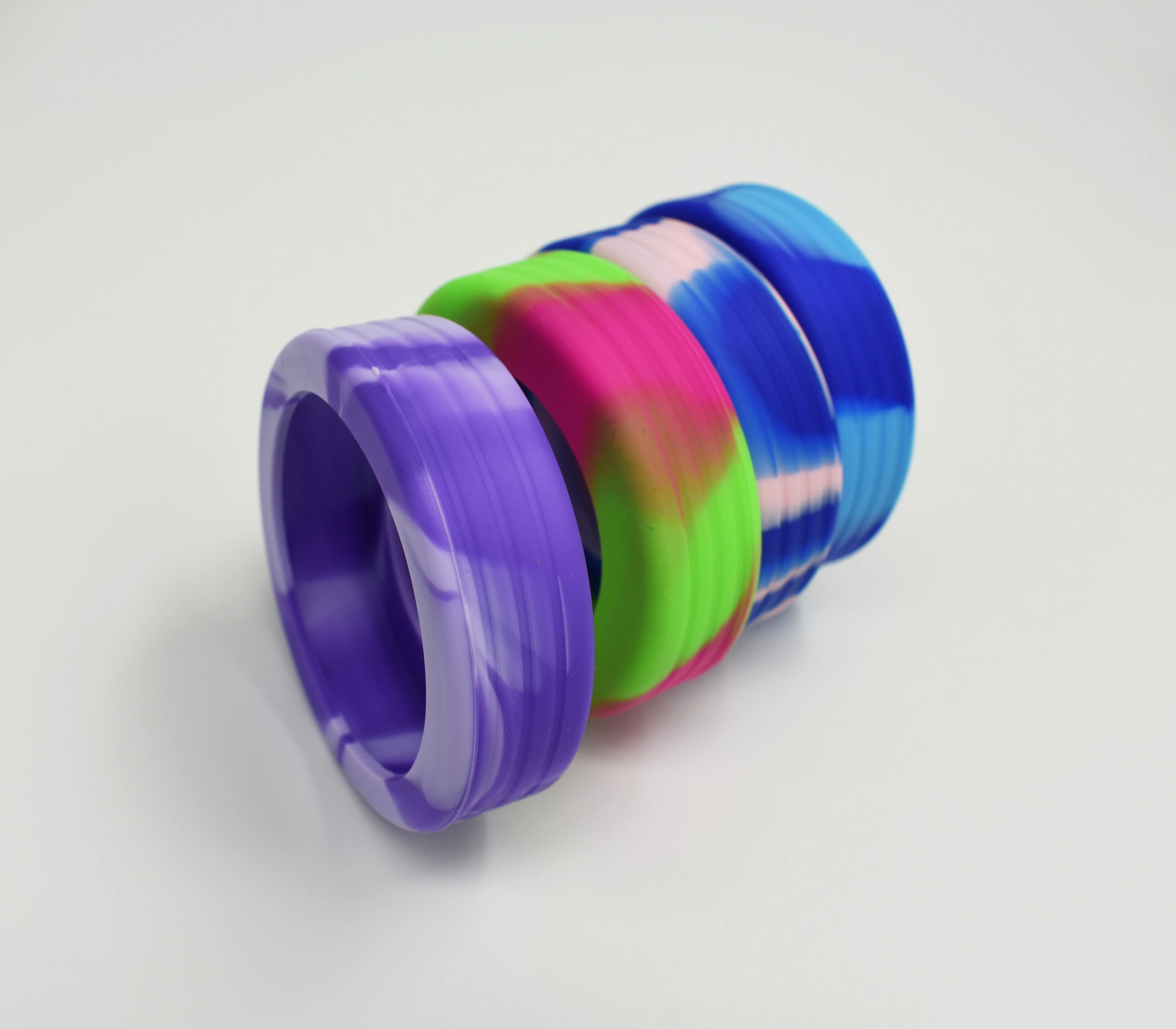 2024 Design Luggage Suitcase Wheels Cover Trolley Case Silicone Caster Cover Luggage Wheel Replacement Color Protection Cover