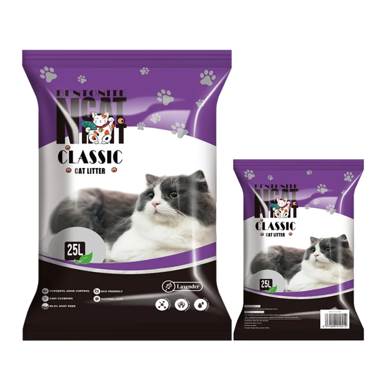 2020 100% soluble in water cat litter clumping cat sand with good quality and cheap