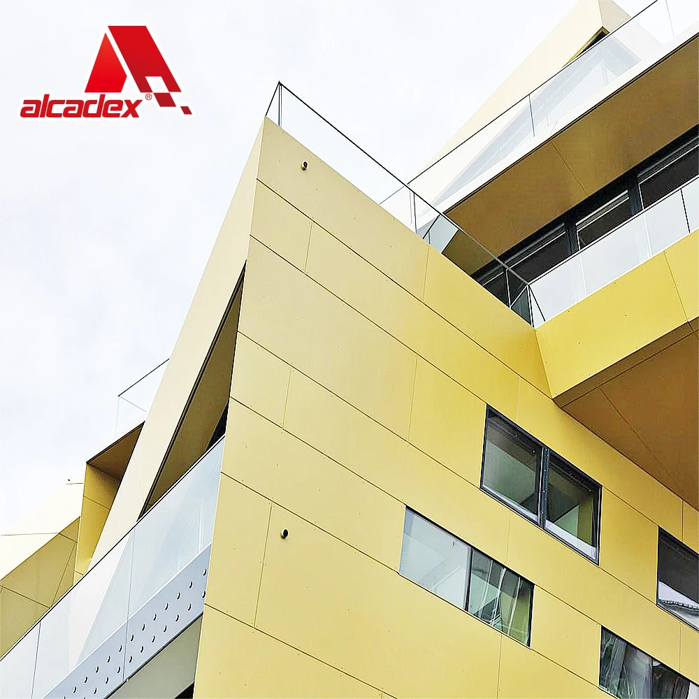 EN13501 Fireproof Non combustible A2  4mm Aluminium fabrication sheet composite panel with PVDF coating for 15-20 years warranty