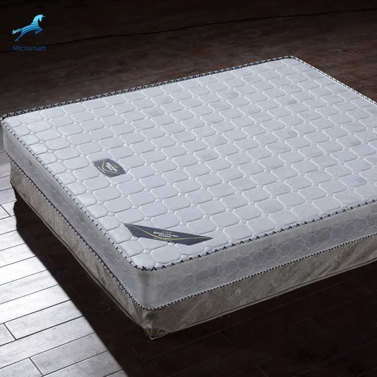 Wholesale Nordic Style Bedroom Furniture Comfortable White Color spring mattress
