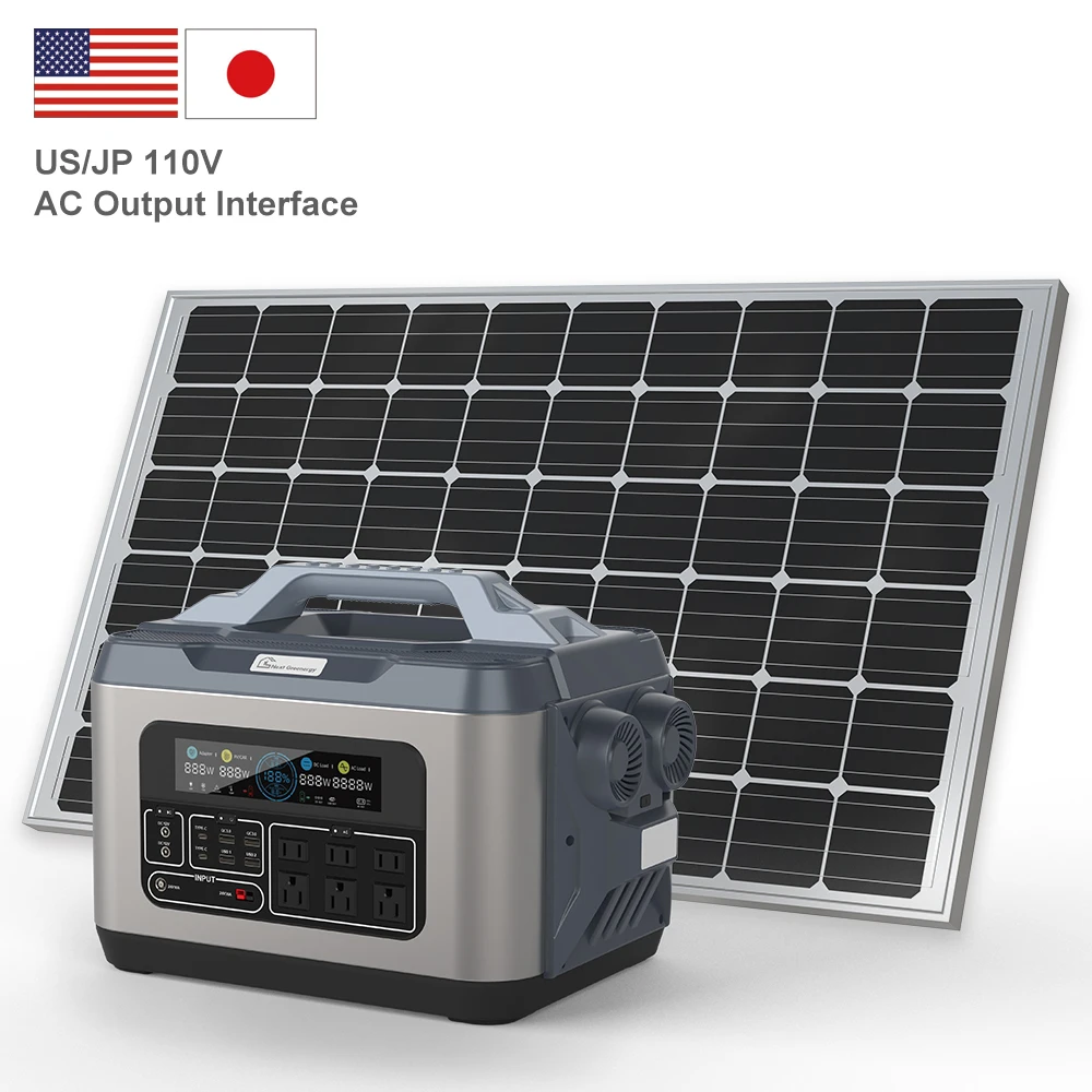 Nextgreenergy 2200W Travel Portable Lithium Energy Storage  with USB Type-C Charging Port Power Supply 2KW Power Station