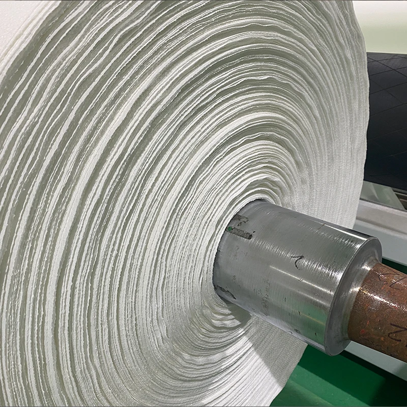 Parallel spunlace nonwoven fabric 70% polyester 30% viscose 40-80gsm