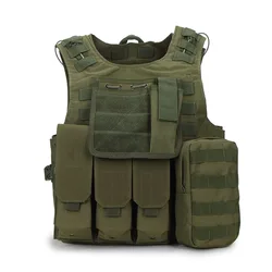 Wholesale  Outdoor Quick Release Military Equipment Tactical Military Vest Airsoft Vest for Men