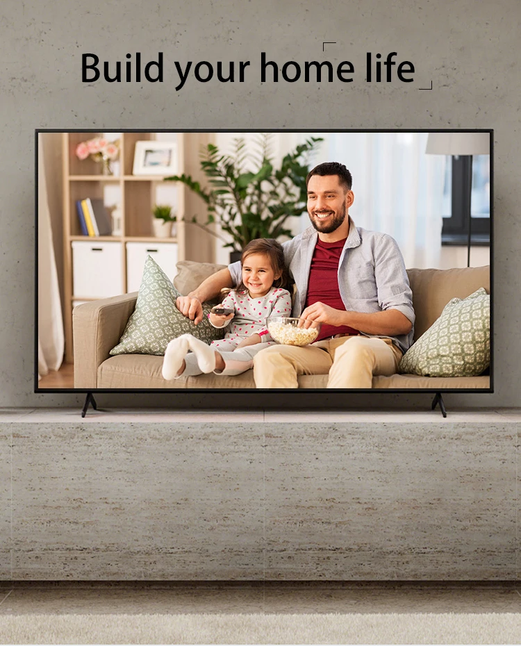 New product 100 inch tv voice function 75 inch smart tv Android 11.0 features 85 inch tv