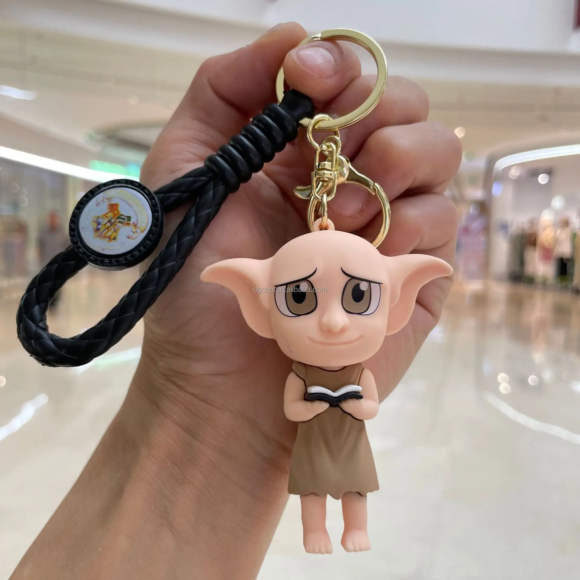 Cute decoration American movies harry figure souvenir 3d harry Character pvc keychain accessories