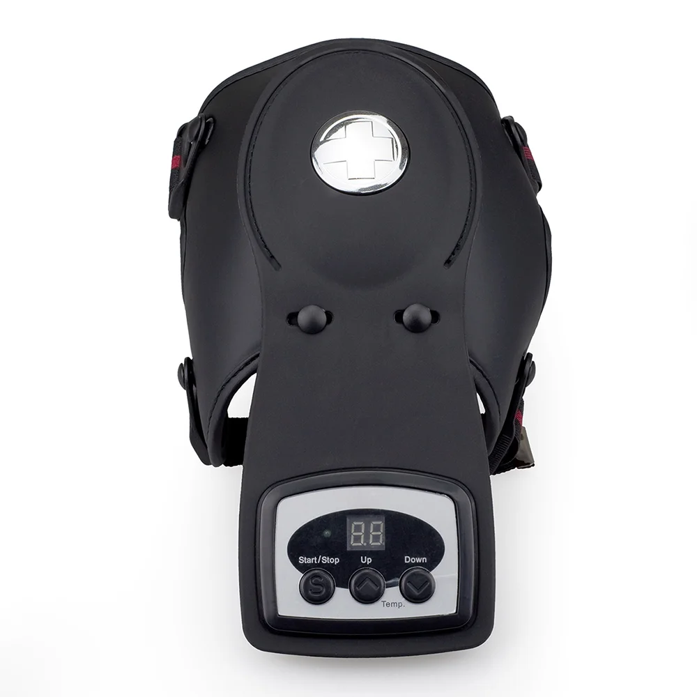 Home use portable electric heated  knee massager with safe pads for Arthritis Joint Pain